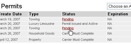 Pending