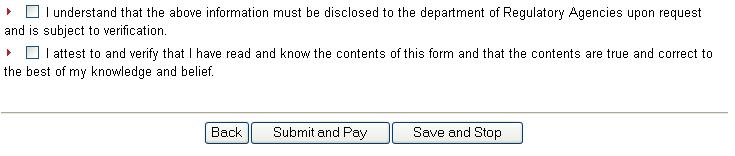 The Submit and Pay button